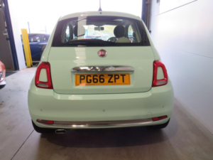 2017 Fiat 500 1.2 Lounge Euro 6 (s/s) 3dr in Green — image 5
