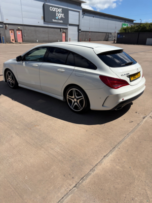 2015 Mercedes-Benz Cla 1.6 Cla180 Amg Sport Shooting Brake 5dr Petrol Manual Euro 6 (s/s) (122 Ps) in White — image 3