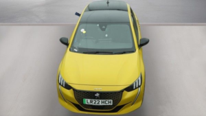 2022 Peugeot E-208 50kwh Gt Premium Hatchback 5dr Electric Auto (7kw Charger) (136 Ps) in Yellow — image 6