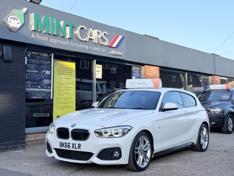 2016 BMW 1 Series 1.5 116d M Sport 3-Door in White — image 1