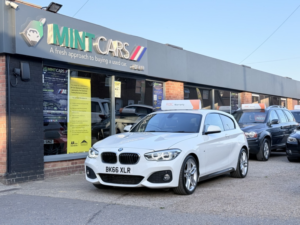 2016 BMW 1 Series 1.5 116d M Sport 3-Door in White — image 3