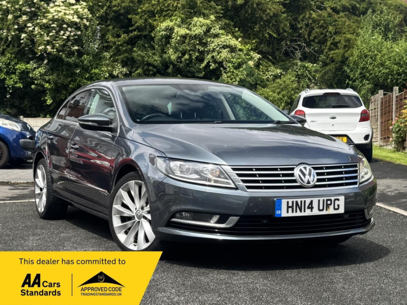 2014 Volkswagen Cc 2.0 Tdi Bluemotion Tech Gt DSG Euro 5 (s/s) 4dr in Grey — image 1