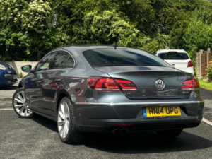 2014 Volkswagen Cc 2.0 Tdi Bluemotion Tech Gt DSG Euro 5 (s/s) 4dr in Grey — image 3