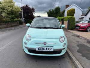 2014 Fiat 500 1.2 500 1.2 69hp Lounge in Green — image 2