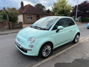 2014 Fiat 500 1.2 500 1.2 69hp Lounge in Green — image 3