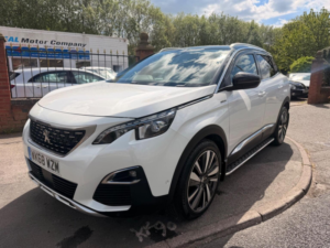 2018 Peugeot 3008 1.2 Puretech Gt Line Euro 6 (s/s) 5dr in White — image 2