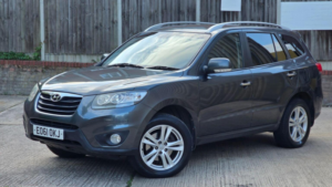 2011 Hyundai Santa Fe 2.2 Crdi Premium Auto 4WD Euro 5 5dr (7 Seat) in Grey — image 2
