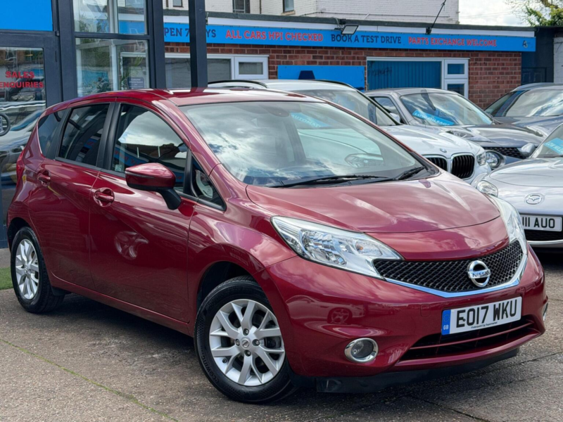 2017 Nissan Note 1.2 Acenta Premium Euro 6 (s/s) 5dr in Red — image 1