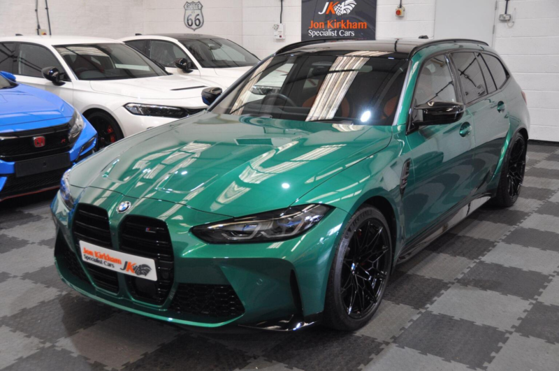 2023 BMW M3 3.0 Biturbo Competition Touring Steptronic M Xdrive Euro 6 (s/s) 5dr in Green — image 1