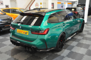 2023 BMW M3 3.0 Biturbo Competition Touring Steptronic M Xdrive Euro 6 (s/s) 5dr in Green — image 5