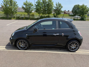 2015 Abarth 595 1.4 T-Jet Trofeo Euro 6 3dr in Black — image 4