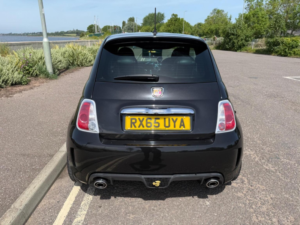 2015 Abarth 595 1.4 T-Jet Trofeo Euro 6 3dr in Black — image 6
