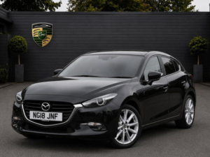 2018 Mazda Mazda3 2.0 Skyactiv-G Sport Nav Euro 6 (s/s) 5dr in Black — image 5