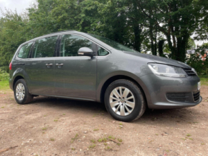 2014 Volkswagen Sharan 2.0 Tdi Bluemotion Tech Se Euro 5 (s/s) 5dr in Grey — image 3