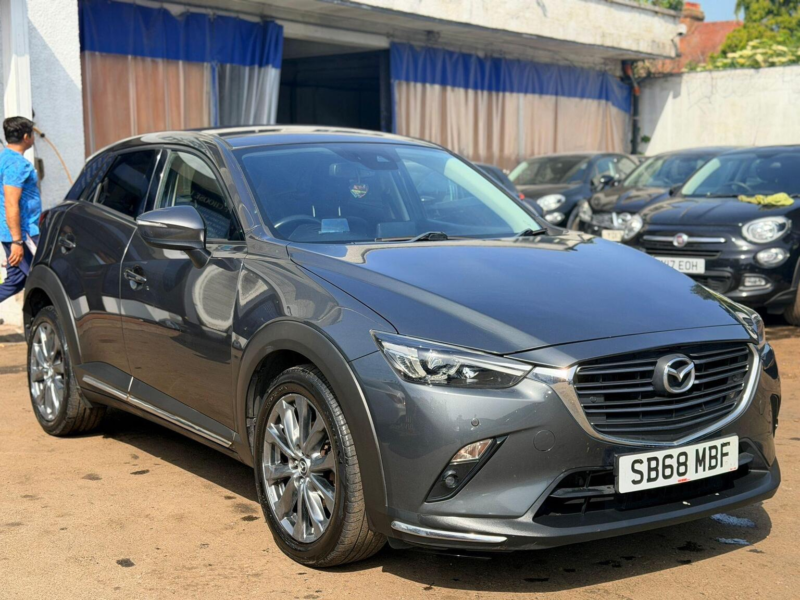 2018 Mazda Cx-3 2.0 Skyactiv-G Sport Nav+ Auto Euro 6 (s/s) 5dr in Grey — image 1