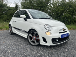 2013 Abarth 500c 1.4 T-Jet in White — image 2