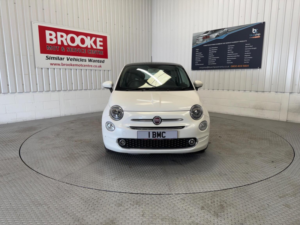 2018 Fiat 500 1.2 Lounge Euro 6 (s/s) 3dr in White — image 5