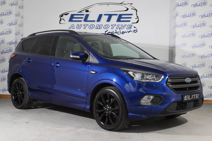 2018 Ford Kuga 2.0 Tdci St-Line X SUV 5dr Diesel Powershift AWD Euro 6 (s/s) (180 Ps) in Blue — image 1