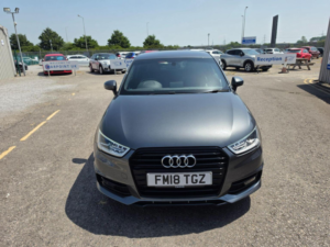 2018 Audi A1 1.0 Tfsi Black Edition Euro 6 (s/s) 3dr (nav) in Grey — image 2