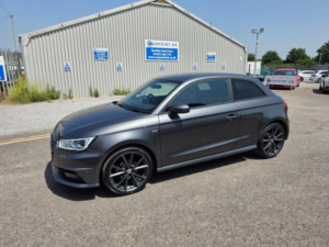 2018 Audi A1 1.0 Tfsi Black Edition Euro 6 (s/s) 3dr (nav) in Grey — image 3