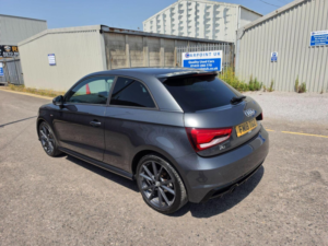 2018 Audi A1 1.0 Tfsi Black Edition Euro 6 (s/s) 3dr (nav) in Grey — image 4
