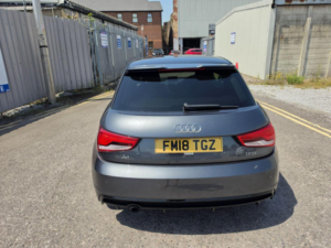 2018 Audi A1 1.0 Tfsi Black Edition Euro 6 (s/s) 3dr (nav) in Grey — image 5