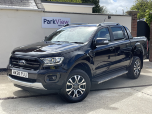 2020 Ford Ranger 2.0 Ecoblue Wildtrak in Black — image 2