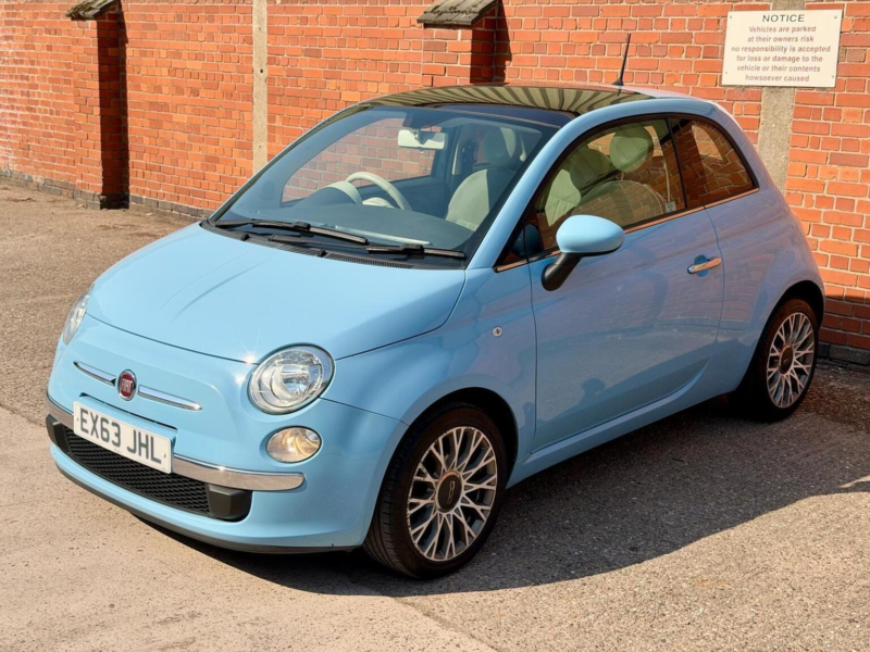 2013 Fiat 500 1.2 Lounge Euro 4 3dr in Blue — image 1