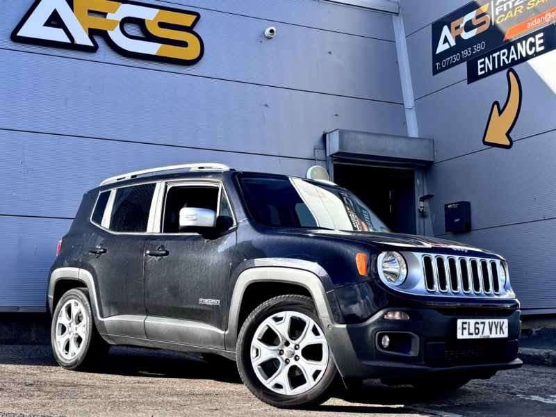 2017 Jeep Renegade 1.4 Renegade My17 Limited 1.4 Multiair Ii 140hp in Black — image 1