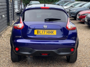2017 Nissan Juke 1.2 Dig-T N-Connecta Euro 6 (s/s) 5dr in Blue — image 5