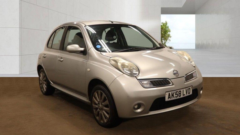 2008 Nissan Micra 1.2 16v Tekna 5dr in Silver — image 1