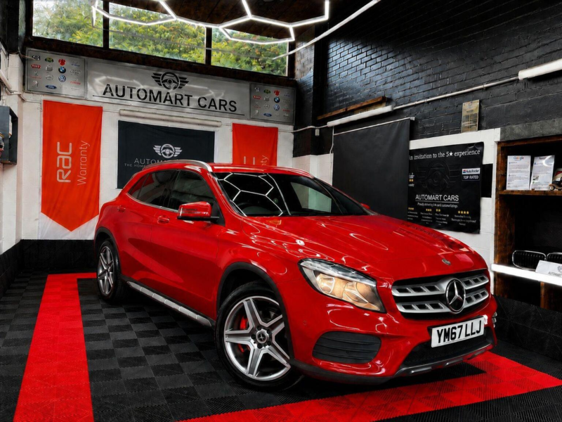 2018 Mercedes-Benz Gla 2.1 Gla200d Amg Line (executive) 7g-Dct 4matic Euro 6 (s/s) 5dr in Red — image 1