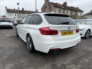 2017 BMW 3 Series 2.0 320i M Sport Touring Verified Mile Fresh Import Finance Avb in White — image 4