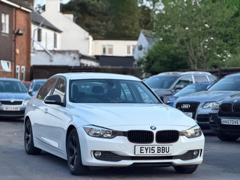 2015 BMW 3 Series 2.0 320d Ed Efficientdynamics Euro 5 (s/s) 4dr in White — image 1
