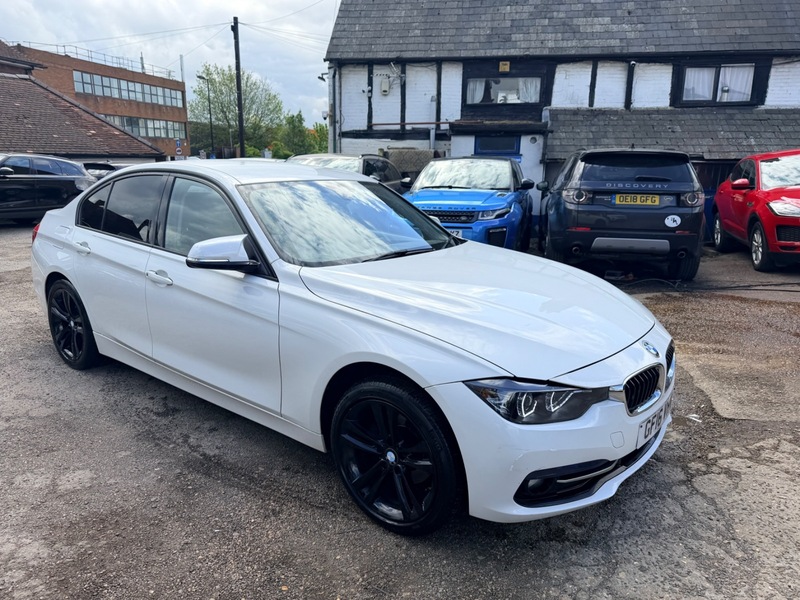 2016 BMW 3 Series 318d Sport in White — image 1