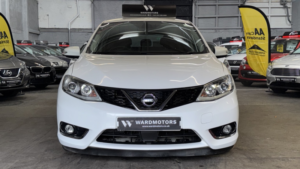 2015 Nissan Pulsar 1.2 Dig-T N-Tec White 5drlow Tax+satnav+cruise in White — image 3