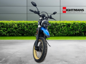 2022 Ducati Scrambler 800 Desert Sled in Blue — image 2