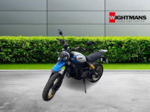 2022 Ducati Scrambler 800 Desert Sled in Blue — image 3