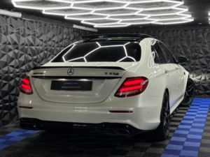 2019 Mercedes-Benz E Class 4.0 E63 V8 Biturbo Amg S Spds Mct 4matic+ Euro 6 (s/s) 4dr in White — image 4