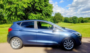 2018 Ford Fiesta 1.0 T Ecoboost Titanium in Blue — image 2