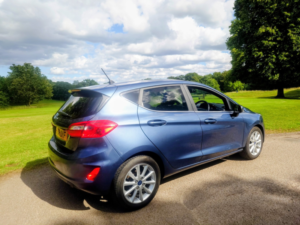 2018 Ford Fiesta 1.0 T Ecoboost Titanium in Blue — image 3