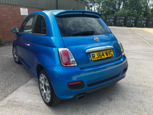 2015 Fiat 500 0.9 Twinair S Euro 6 (s/s) 3dr in Blue — image 2