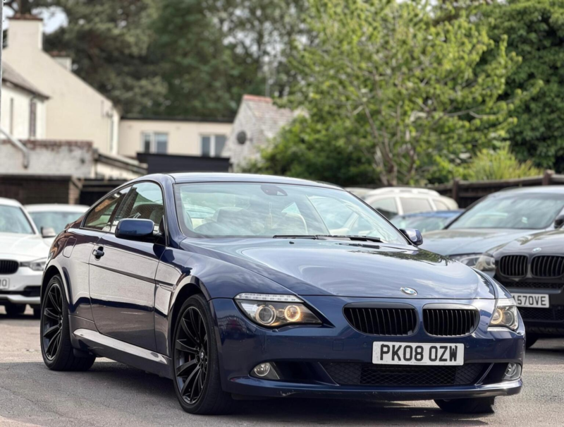 2008 BMW 6 Series 4.8 650i V8 Sport Steptronic Euro 4 2dr in Blue — image 1