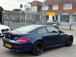 2008 BMW 6 Series 4.8 650i V8 Sport Steptronic Euro 4 2dr in Blue — image 3