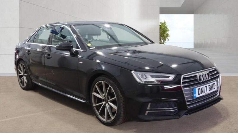 2017 Audi A4 2.0 Tfsi S Line Euro 6 (s/s) 4dr in Black — image 1