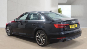 2017 Audi A4 2.0 Tfsi S Line Euro 6 (s/s) 4dr in Black — image 3