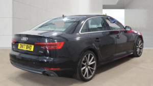 2017 Audi A4 2.0 Tfsi S Line Euro 6 (s/s) 4dr in Black — image 4