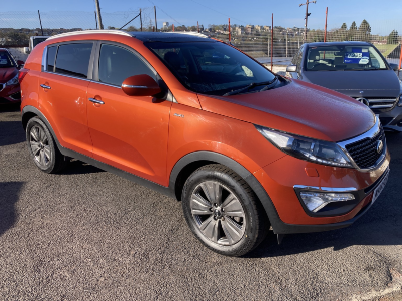 2014 Kia Sportage 2.0 Crdi Kx-3 in Orange — image 1
