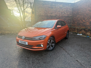 2018 Volkswagen Polo 1.0 Tsi Se Euro 6 (s/s) 5dr in Orange — image 2