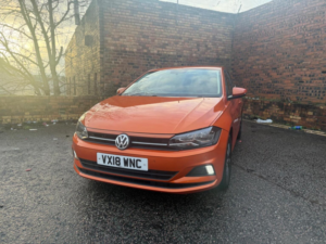 2018 Volkswagen Polo 1.0 Tsi Se Euro 6 (s/s) 5dr in Orange — image 5